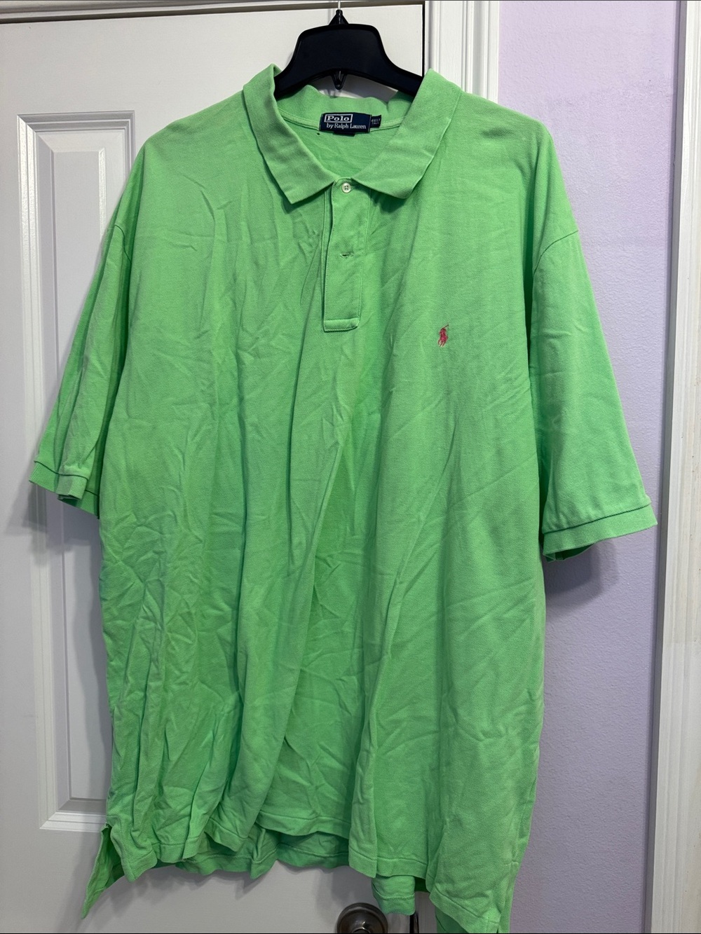 Polo by Ralph Lauren Green Short-Sleeve Polo with Iconic Pony